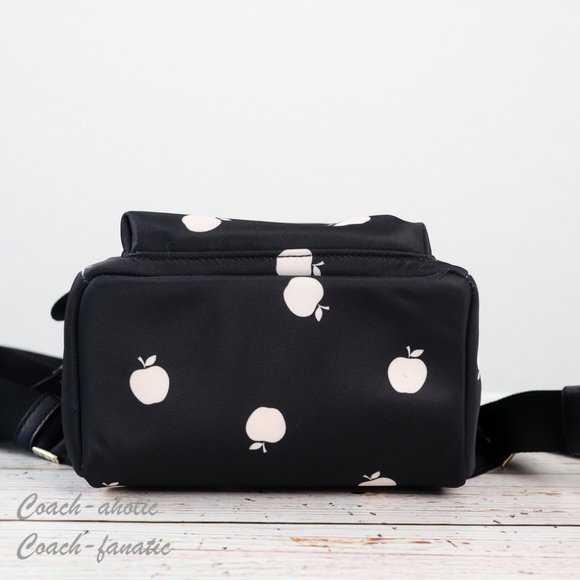 NWT Kate Spade New York Chelsea Mini Nylon Backpack in Orchard Toss Print - Picture 8 of 9